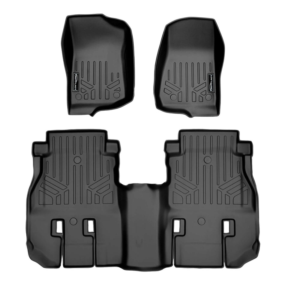 2021-2026 Jeep Wrangler Rubicon Floor Liners|Unlimited 4 Door|SMARTLINER