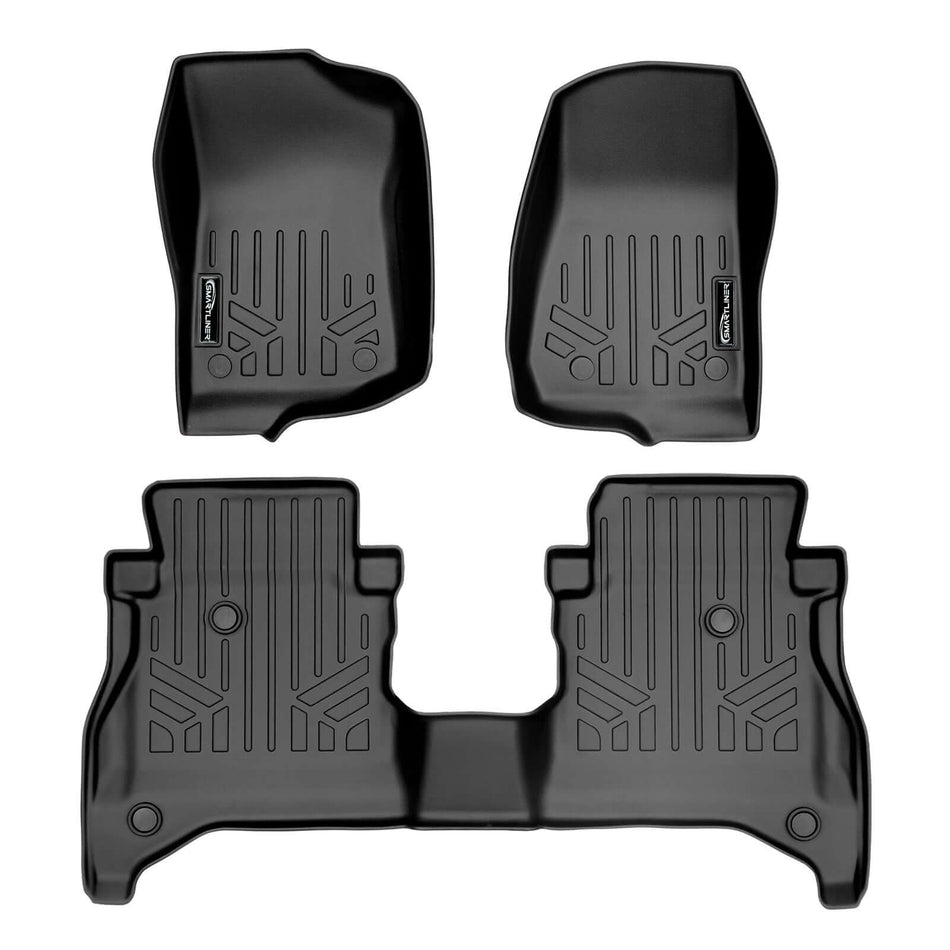 SMARTLINER custom-fit TPE floor liners – 1st row & 2nd row liners