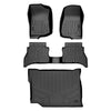 SMARTLINER Custom Fit Floor Liners For 2021-2025 Jeep Wrangler 4xe (Without Trail-Rail system)