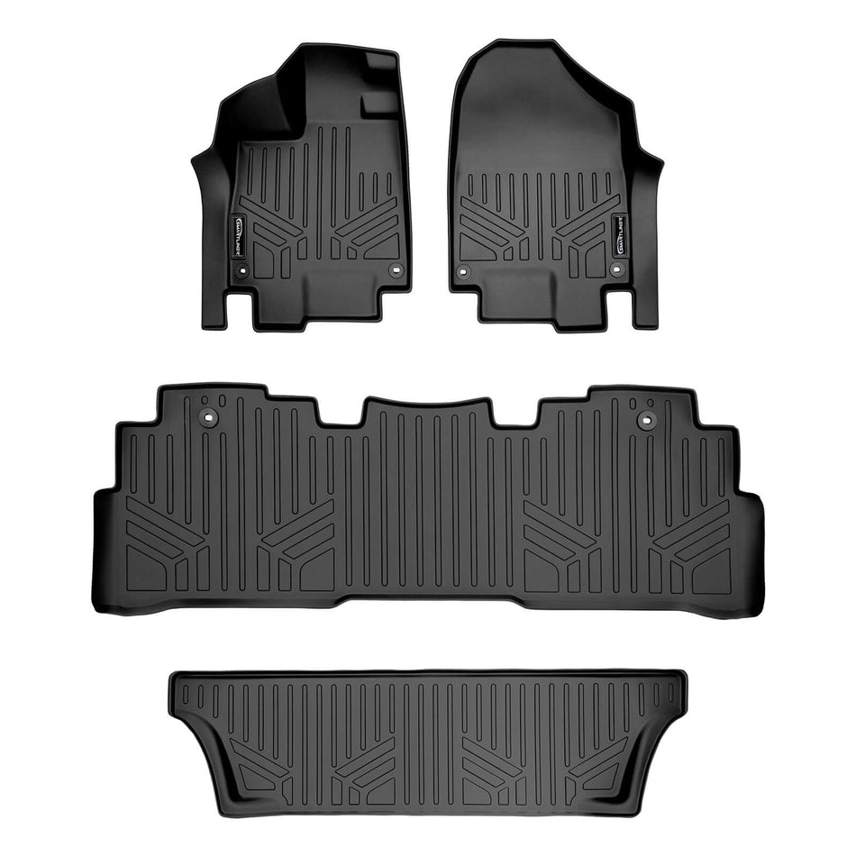 SMARTLINER 2018-2026 Honda Odyssey Floor Liners – 1st row, 2nd row & 3rd row liners