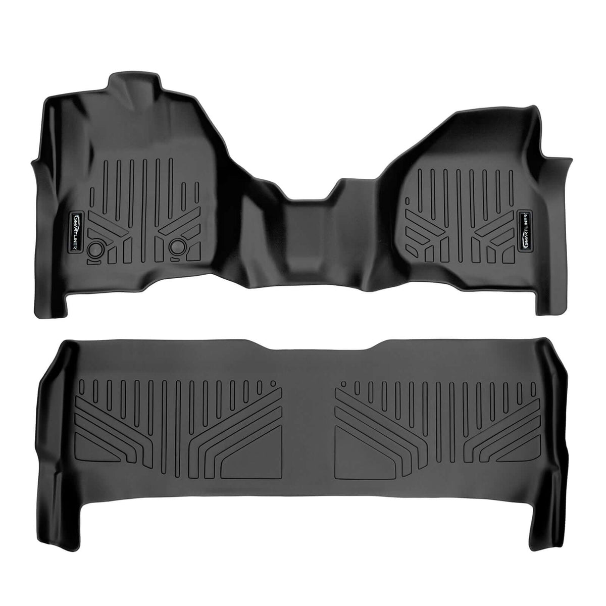 SMARTLINER custom-fit TPE floor liners – 1st row & 2nd row liners (view 2)