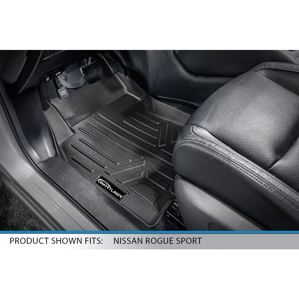 SMARTLINER Custom Fit Floor Liners For 2017-2020 Nissan Rogue Sport