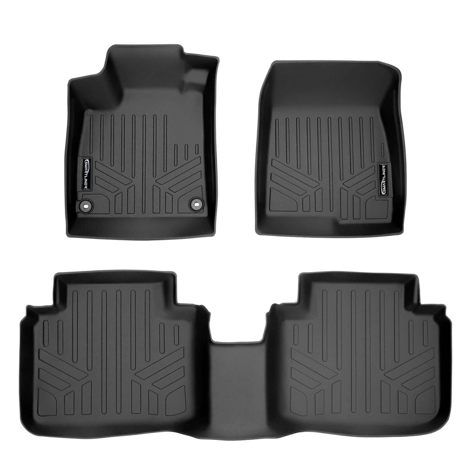 SMARTLINER 2018-2022 Honda Accord Floor Liners (Fits gasoline and hybrid) – 1st row & 2nd row liners