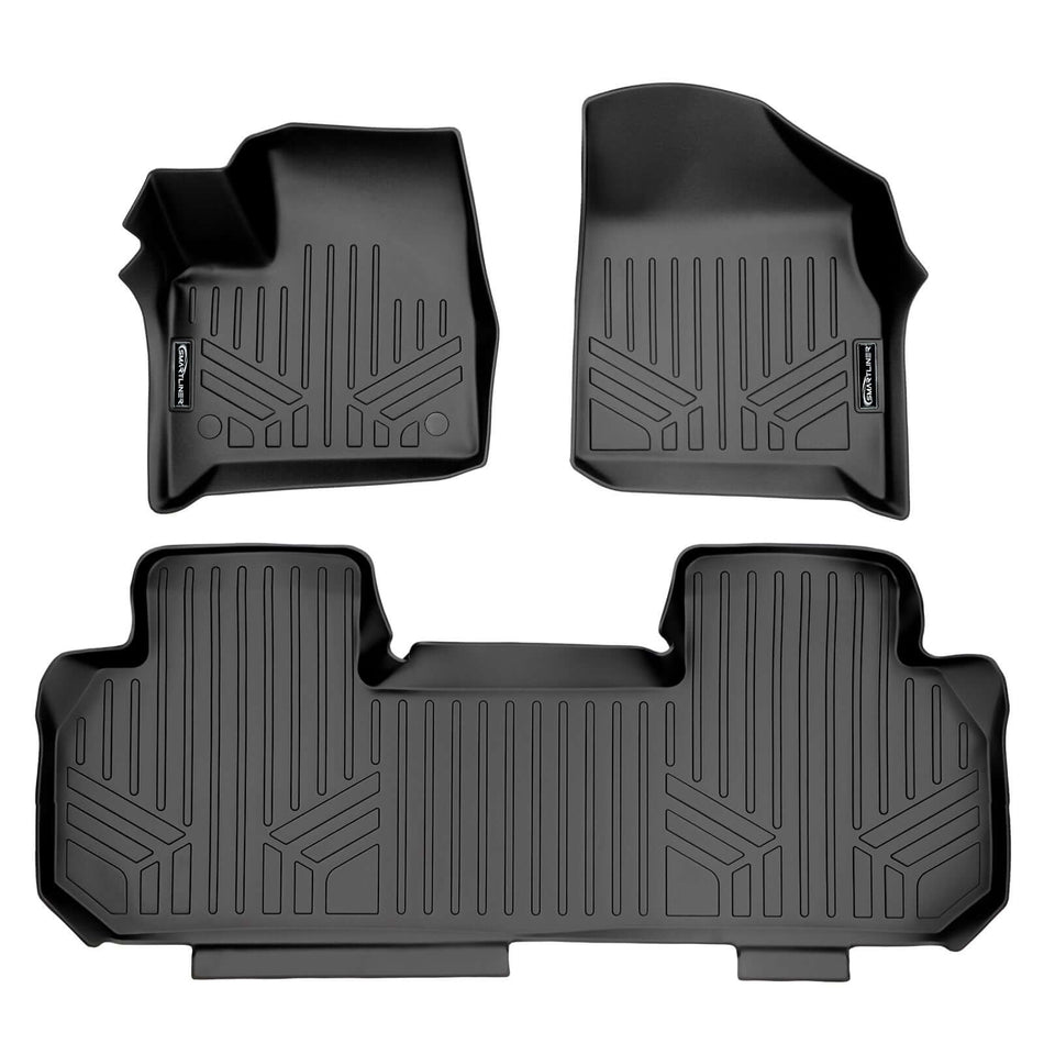 2018-2023 Chevrolet Traverse Floor Liners|8 Passenger Models|SMARTLINER
