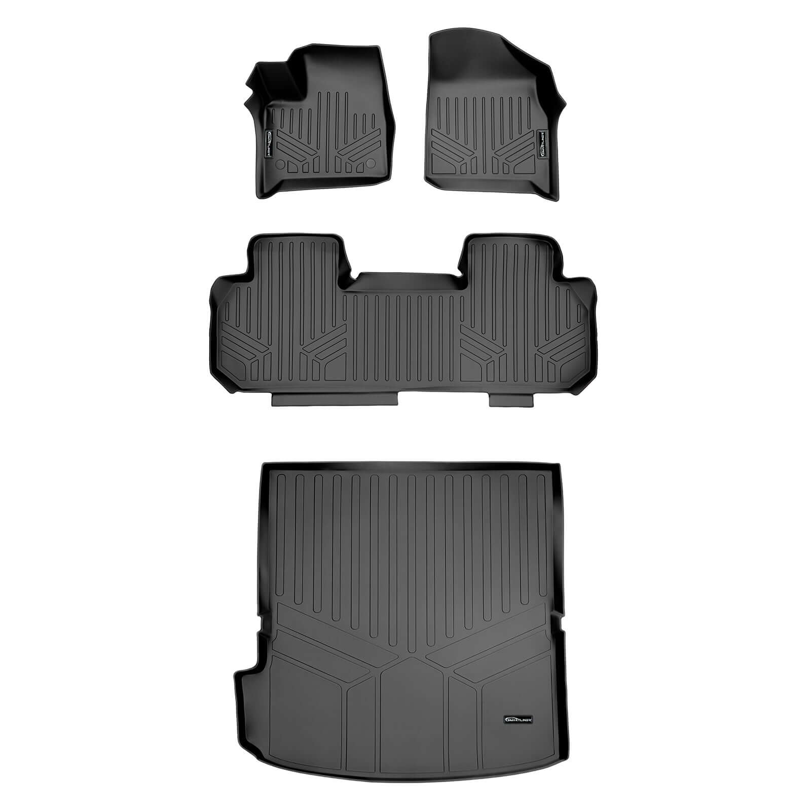 SMARTLINER Custom Fit for 2018-2020 Chevrolet Traverse (with 2nd Row Bench Seat) - Smartliner USA