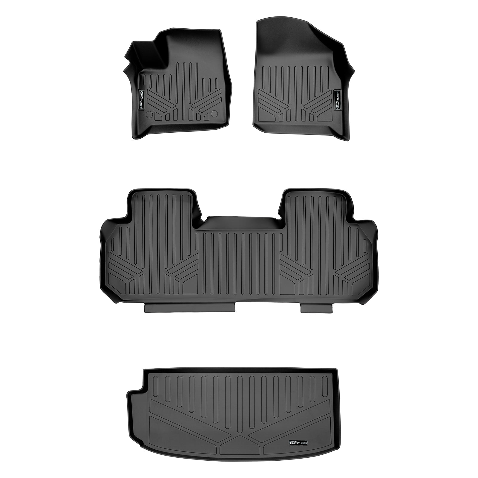 SMARTLINER Custom Fit for 2018-2020 Chevrolet Traverse (with 2nd Row Bench Seat) - Smartliner USA