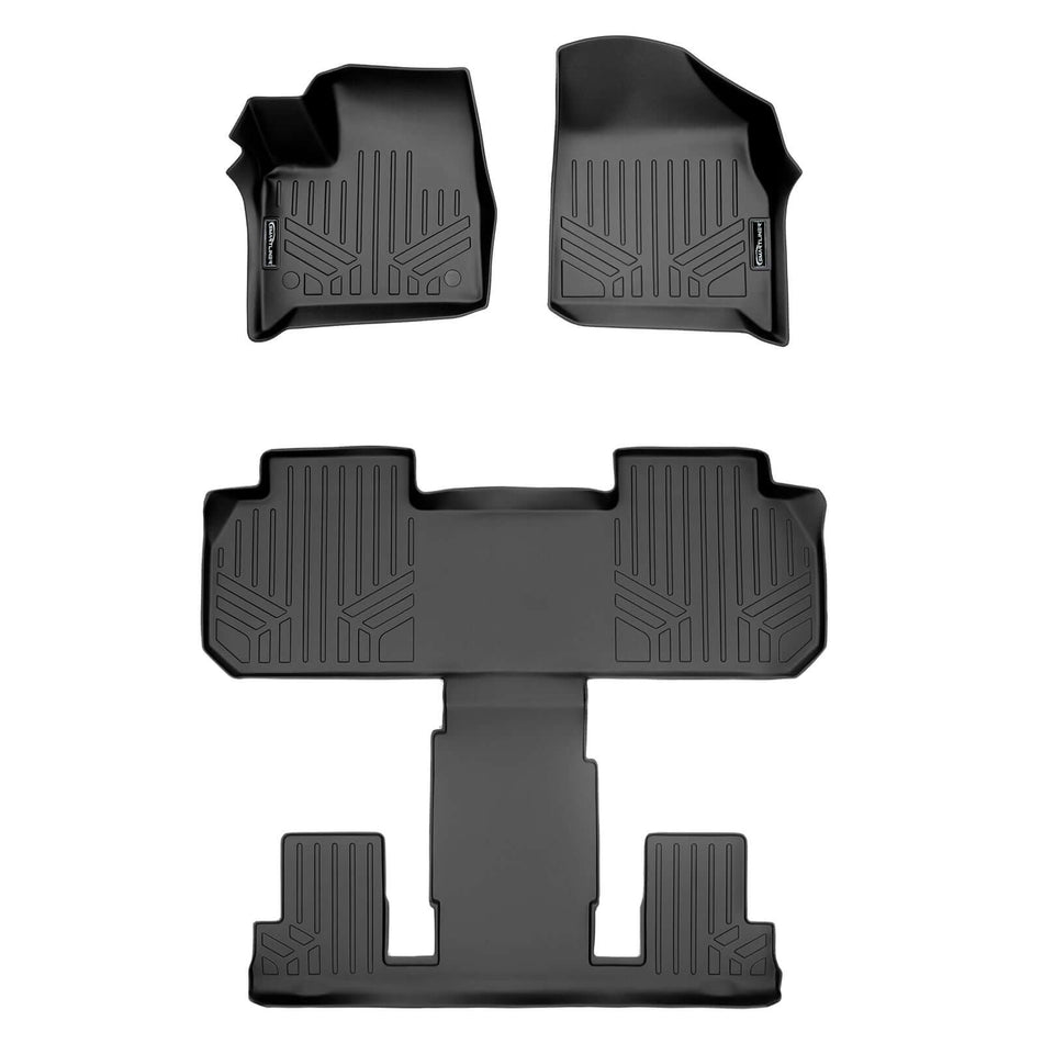2018-2023 Chevrolet Traverse Floor Liners|7 Passenger Models|SMARTLINER