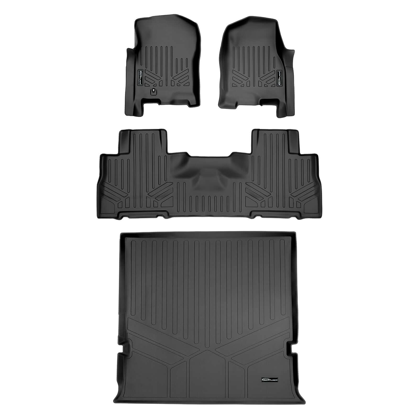 SMARTLINER Custom Fit for 07-10 Expedition/Navigator with 2nd Row Bucket Seats (No EL or L Models) - Smartliner USA