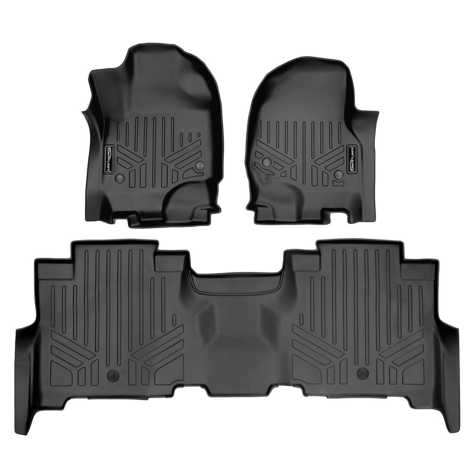 SMARTLINER custom-fit TPE floor liners – 1st row & 2nd row liners