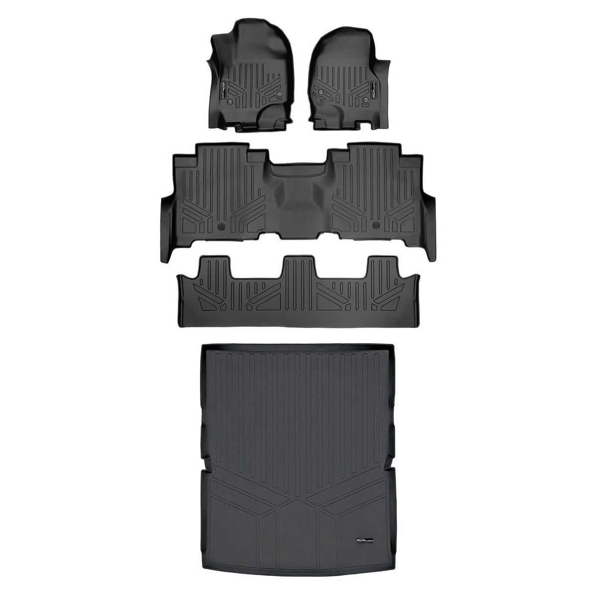 SMARTLINER Custom Fit for 18-20 Expedition Max/Navigator L (with 2nd Row Bench Seat) - Smartliner USA