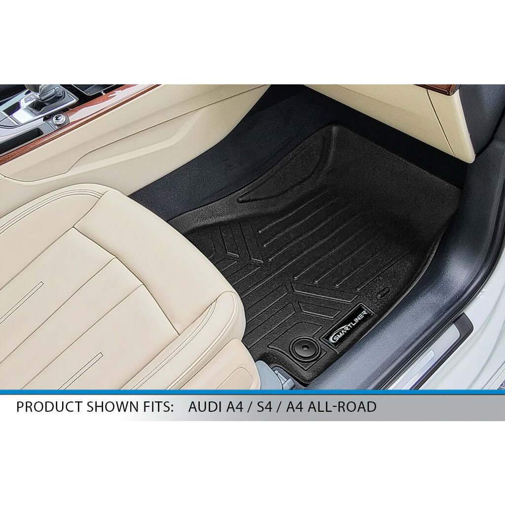 Smart Liner USA Motor Vehicle Interior Fittings SMARTLINER Custom Fit Floor Liners For 2017-2025 Audi A4 Sedan (non-all road models)/ S4