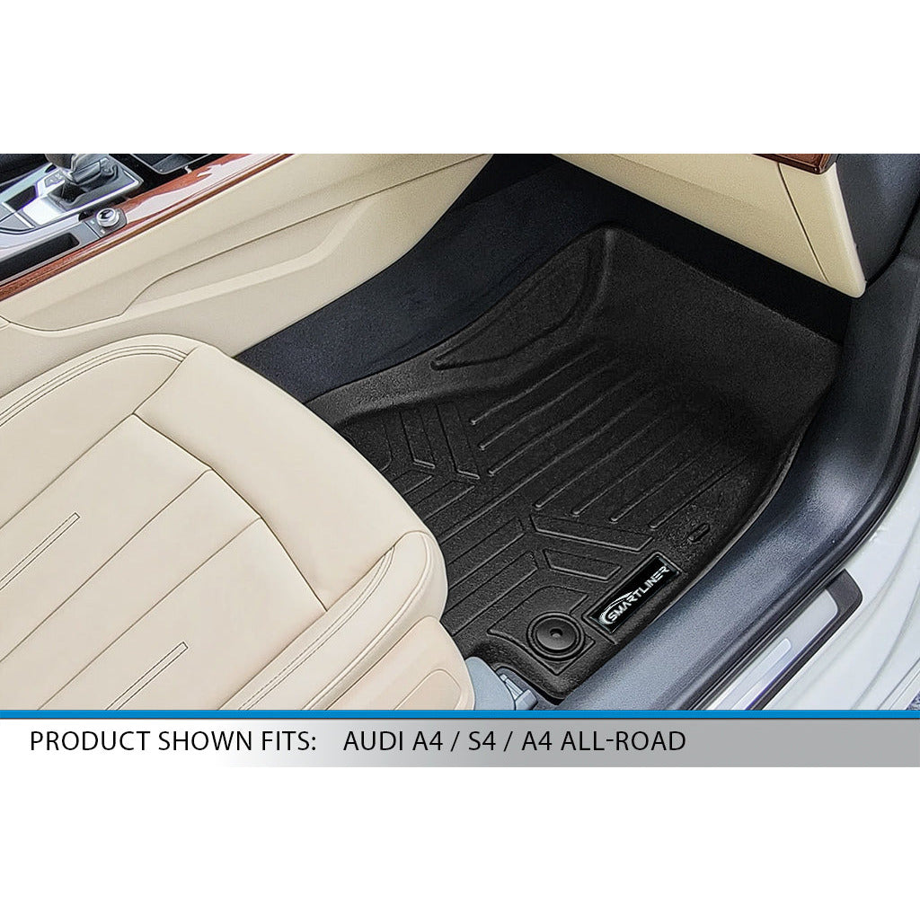 SMARTLINER Custom Fit Floor Liners For 2017-2022 Audi A4 (non-all road models)/ S4