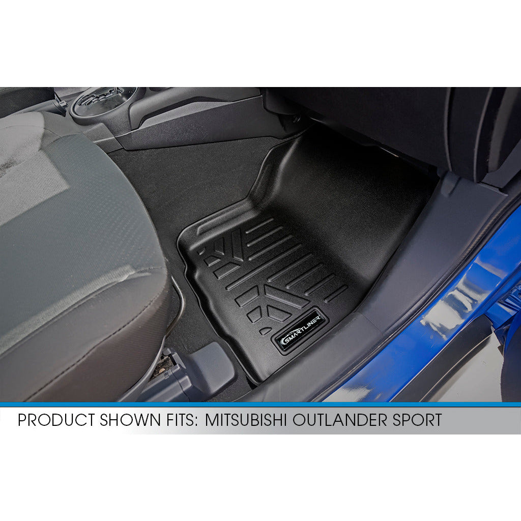 SMARTLINER Custom Fit Floor Liners For 2011-2024 Mitsubishi Outlander Sport