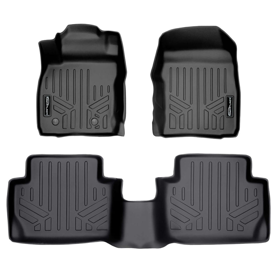 SMARTLINER 2018-2022 Ford Ecosport Floor Liners – 1st row & 2nd row liners