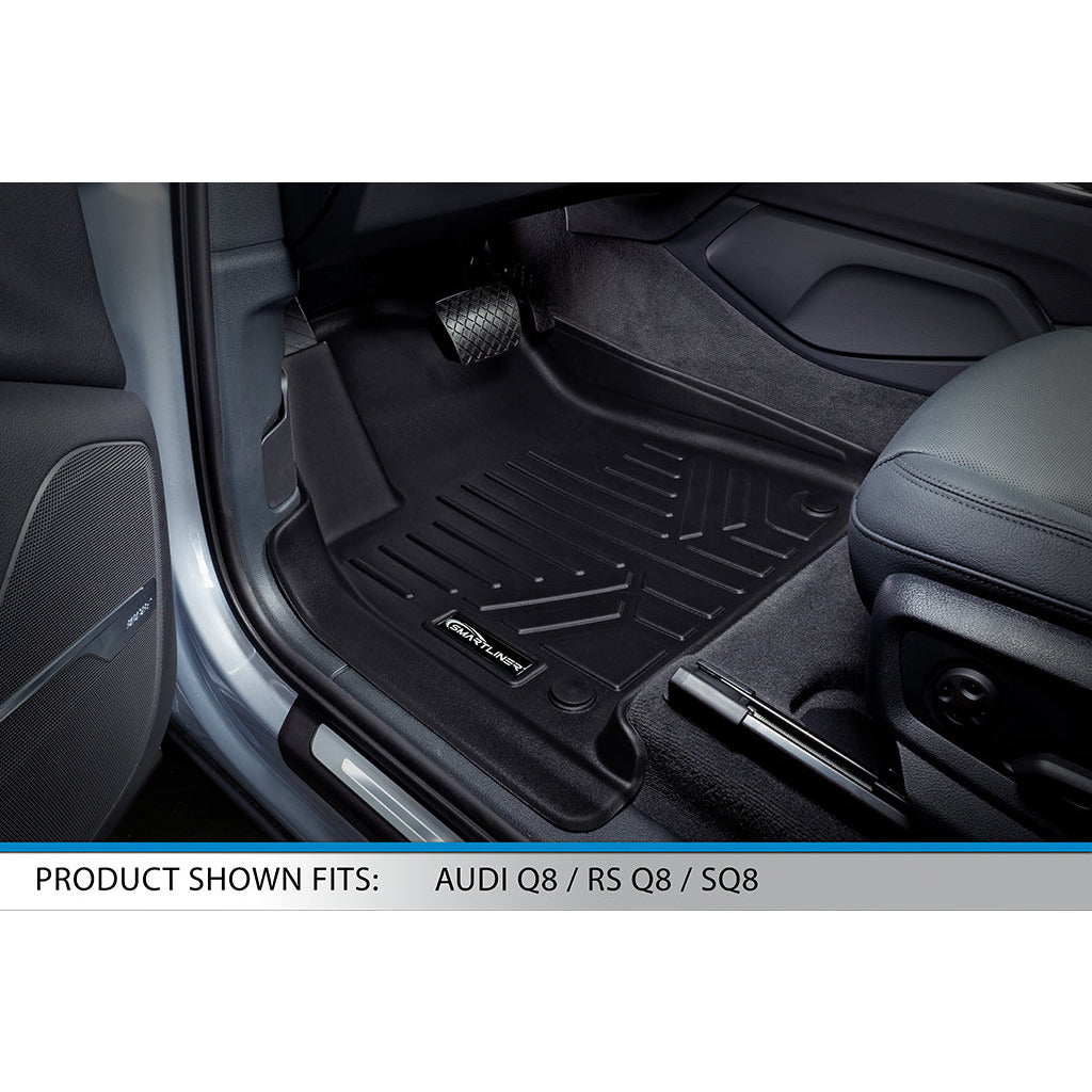 SMARTLINER Custom Fit Floor Liners For 2019-2021 Audi Q8