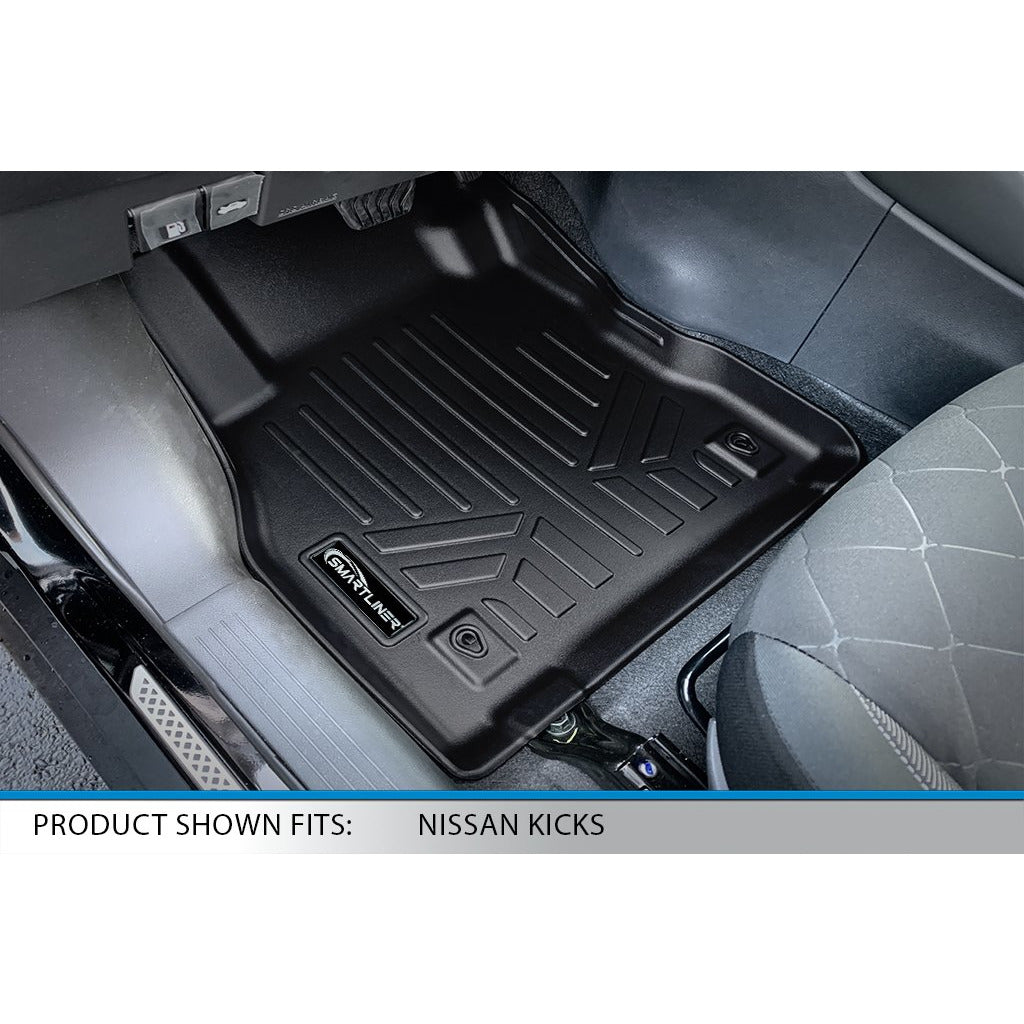 SMARTLINER Custom Fit Floor Liners For 2018-2024 Nissan Kicks