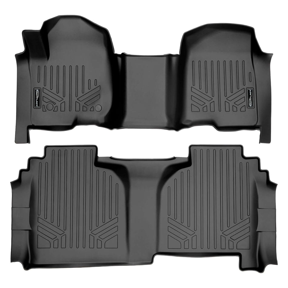 2020-2026 Chevrolet Silverado 3500 HD Floor Liners|Double Cab Models (OTH w/o rear under-seat storage)|SMARTLINER