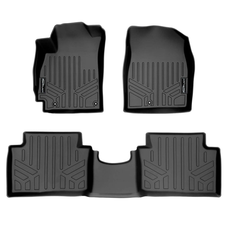 SMARTLINER 2019-2022 Hyundai Veloster Floor Liners (Fits N trims) – 1st row & 2nd row liners
