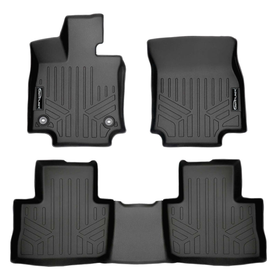 SMARTLINER 2019-2025 Toyota RAV4 Floor Liners – 1st row & 2nd row liners
