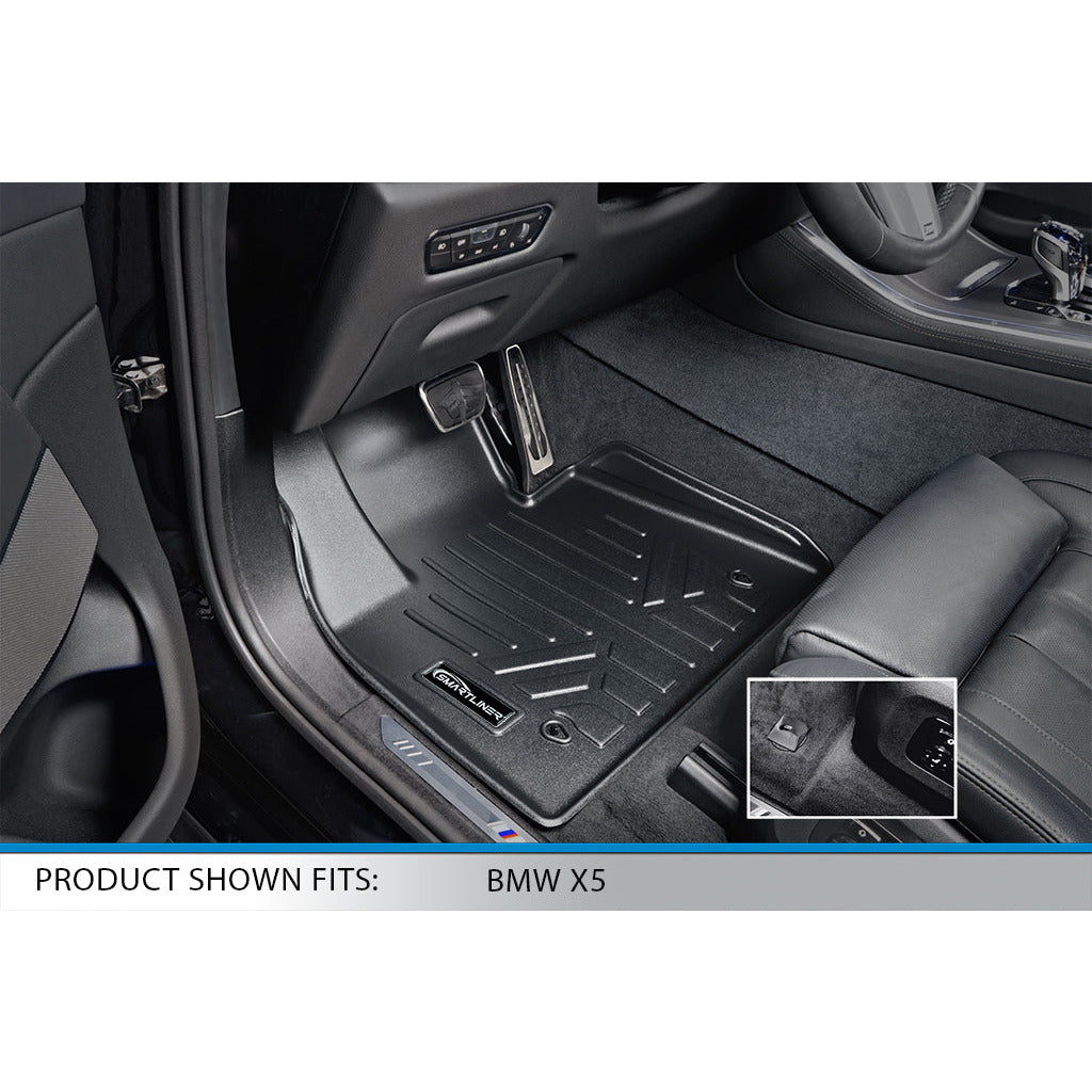 SMARTLINER Custom Fit Floor Liners For 2019-2024 BMW X5 (7 Passenger)