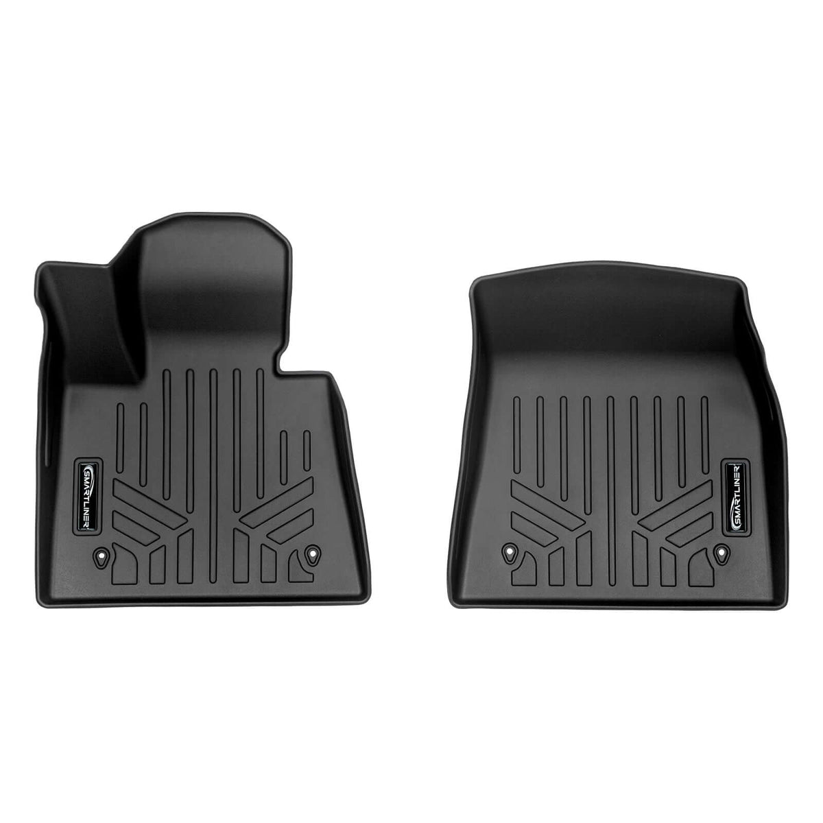 Smart Liner USA Motor Vehicle Interior Fittings Black / First Row Floor Mat Liner Set SMARTLINER Custom Fit Floor Liners For 2021-2025 BMW Alpina XB7 (2nd Row Buckets)