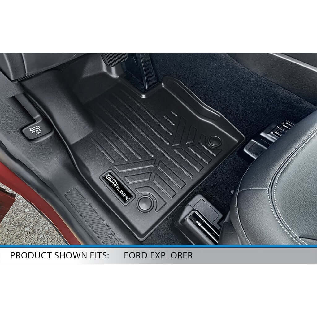 Smart Liner USA Motor Vehicle Interior Fittings SMARTLINER Custom Fit Floor Liners For for 2020-2025 Ford Explorer 7 Passenger