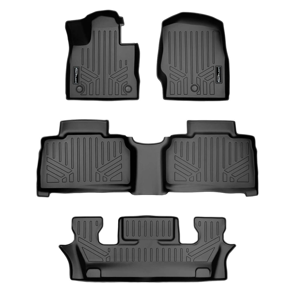 SMARTLINER custom-fit TPE floor liners – 1st row, 2nd row & 3rd row