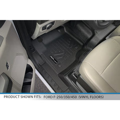 SMARTLINER Custom Fit for 2017-2019 Super Duty Crew Cab with Vinyl Flooring and 2nd Row Bench Seat - Smartliner USA