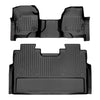 SMARTLINER Custom Fit for 2017-2019 Super Duty Crew with Vinyl Flooring and 2nd Row Bench Seat - Smartliner USA