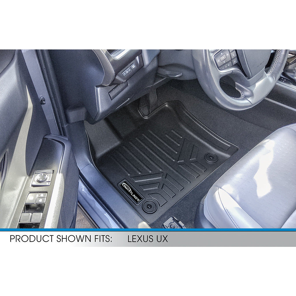 SMARTLINER Custom Fit Floor Liners For 2019-2021 Lexus UX Non Hybrid Models