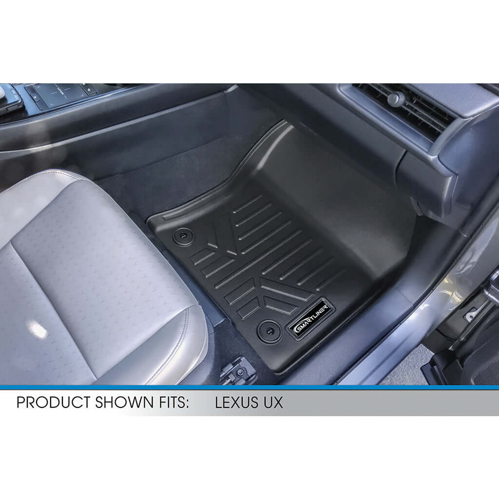 SMARTLINER Custom Fit Floor Liners For 2019-2022 Lexus UX Hybrid Models