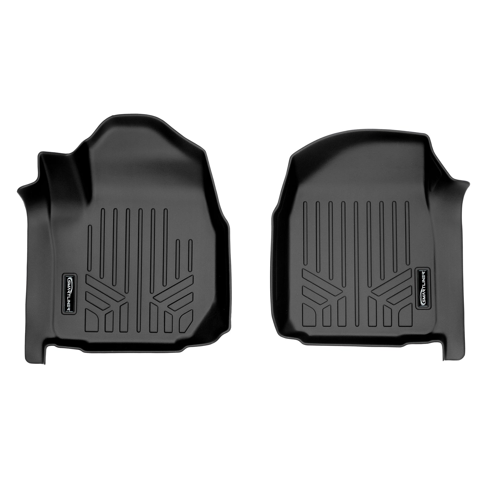 SMARTLINER Custom Fit Floor Liners For 2019-2023 Chevrolet Silverado 1500 Regular Cab (Without 1st Row Hump Coverage)