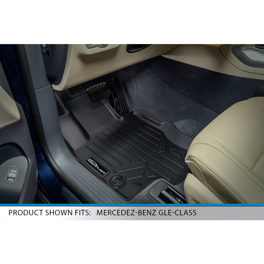 SMARTLINER Custom Fit Floor Liners For 2020-2024 Mercedes-Benz GLE-Class 7/8 Passenger