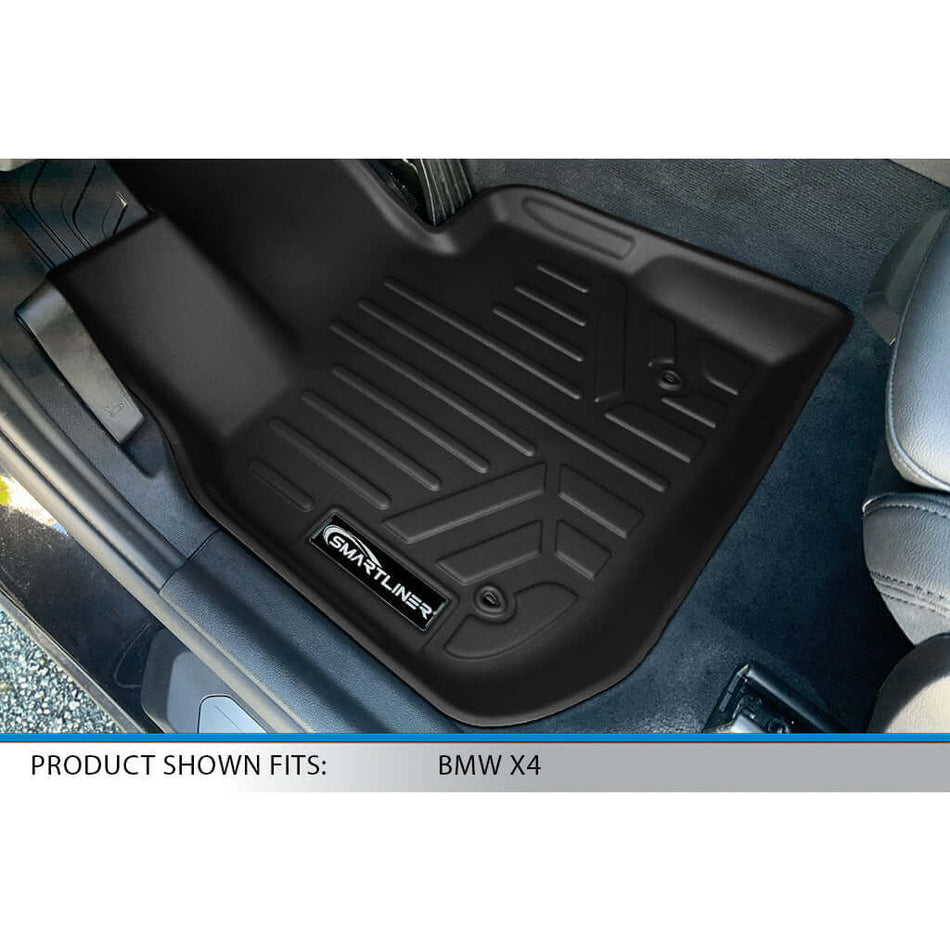 SMARTLINER Floor Liners 2019-2026 BMW X4 30i Floor Liners | SMARTLINER