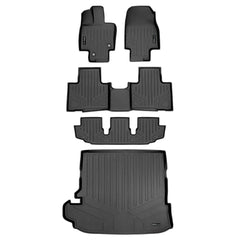 SMARTLINER Custom Fit Floor Liners For 2020-2025 Toyota Highlander (Fits models without Subwoofer)