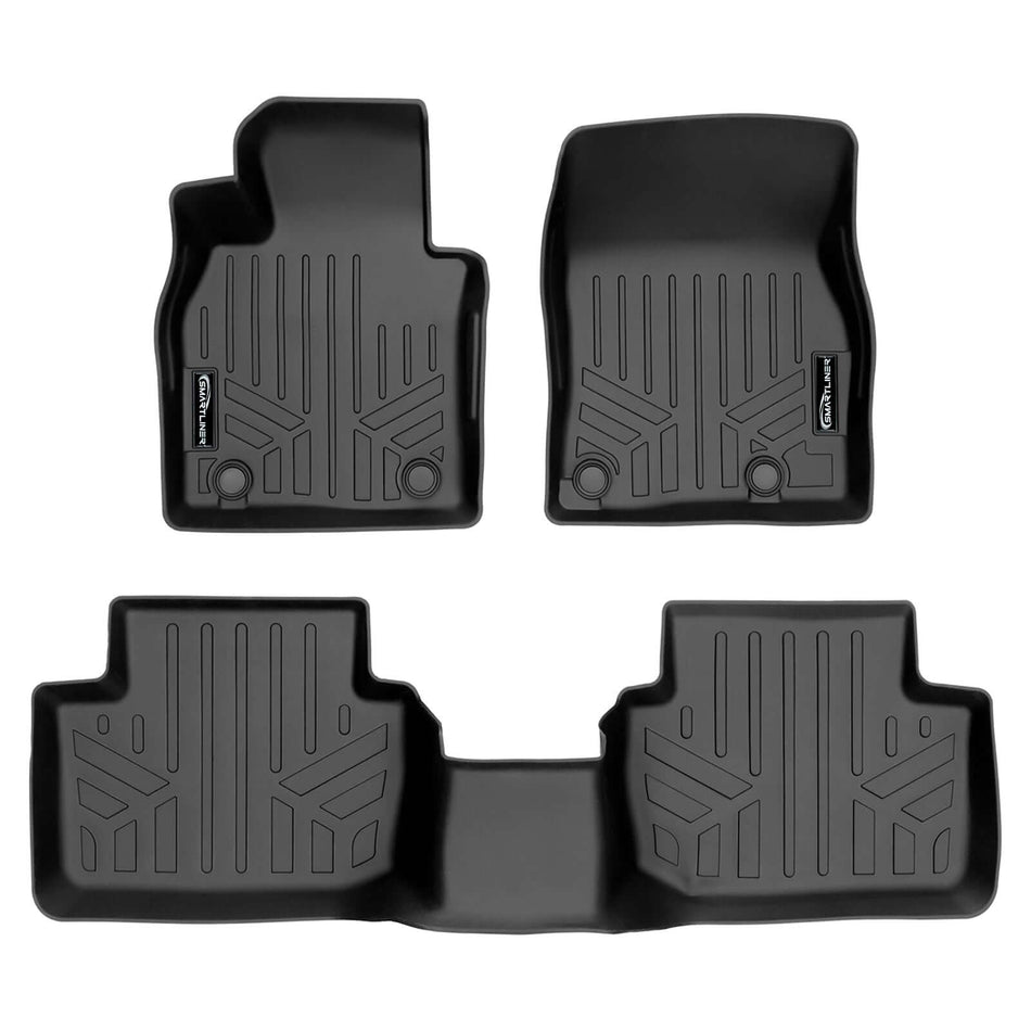 SMARTLINER 2020-2026 Mazda CX30 FWD (Front Wheel Drive) Floor Liners (Fits Fwd) – 1st row & 2nd row liners