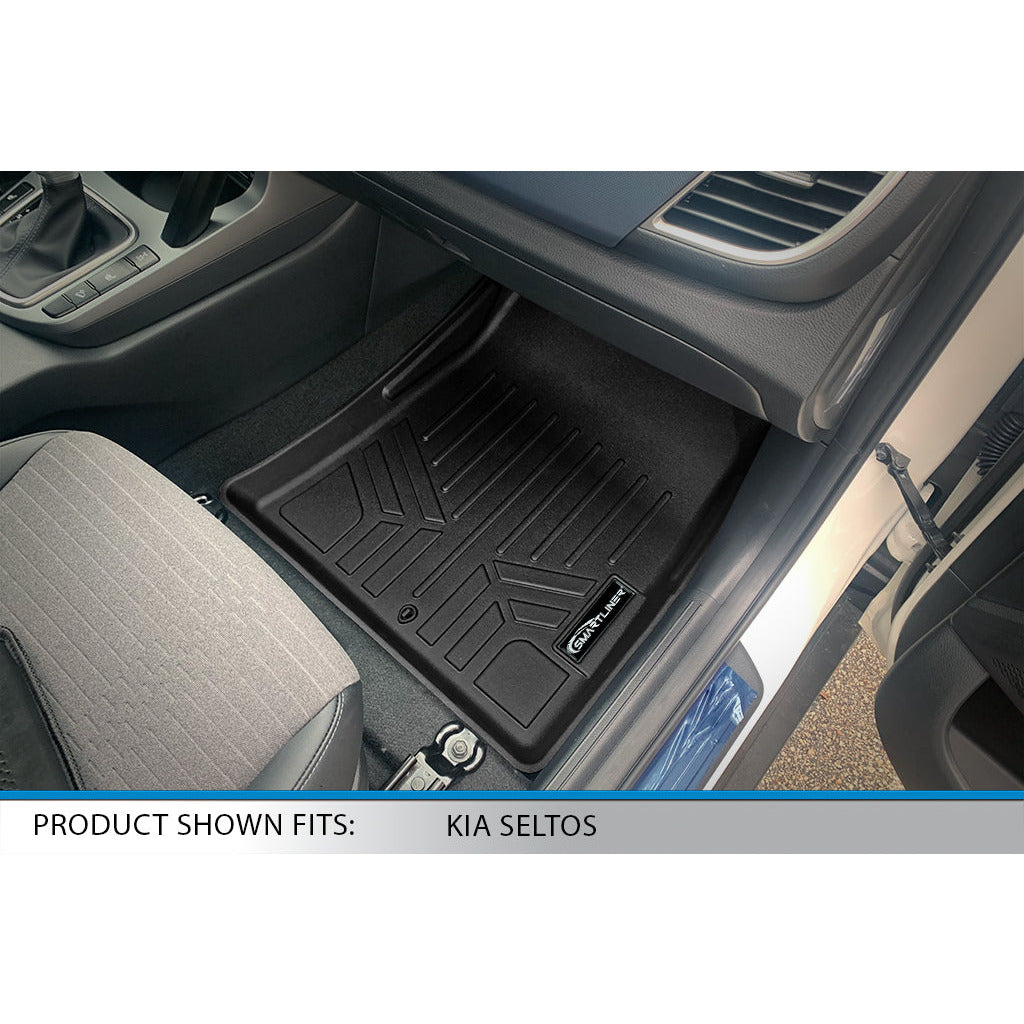 SMARTLINER Custom Fit Floor Liners For 2021-2023 Kia Seltos SX Turbo