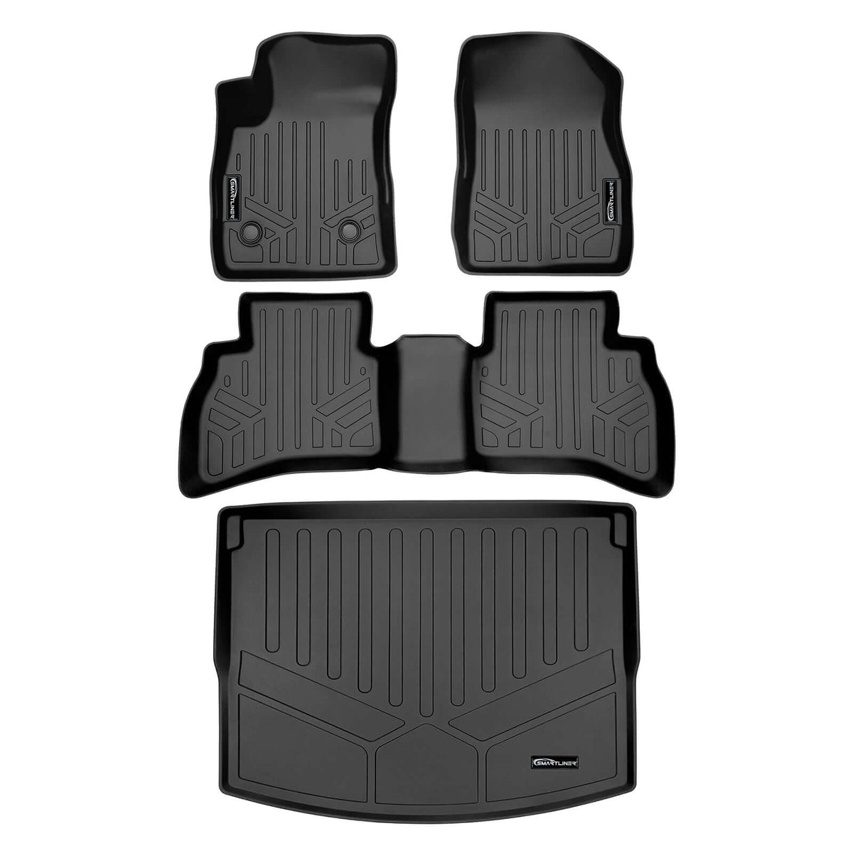 SMARTLINER Custom Fit Floor Liners For 2021-2025 Chevrolet Trailblazer AWD