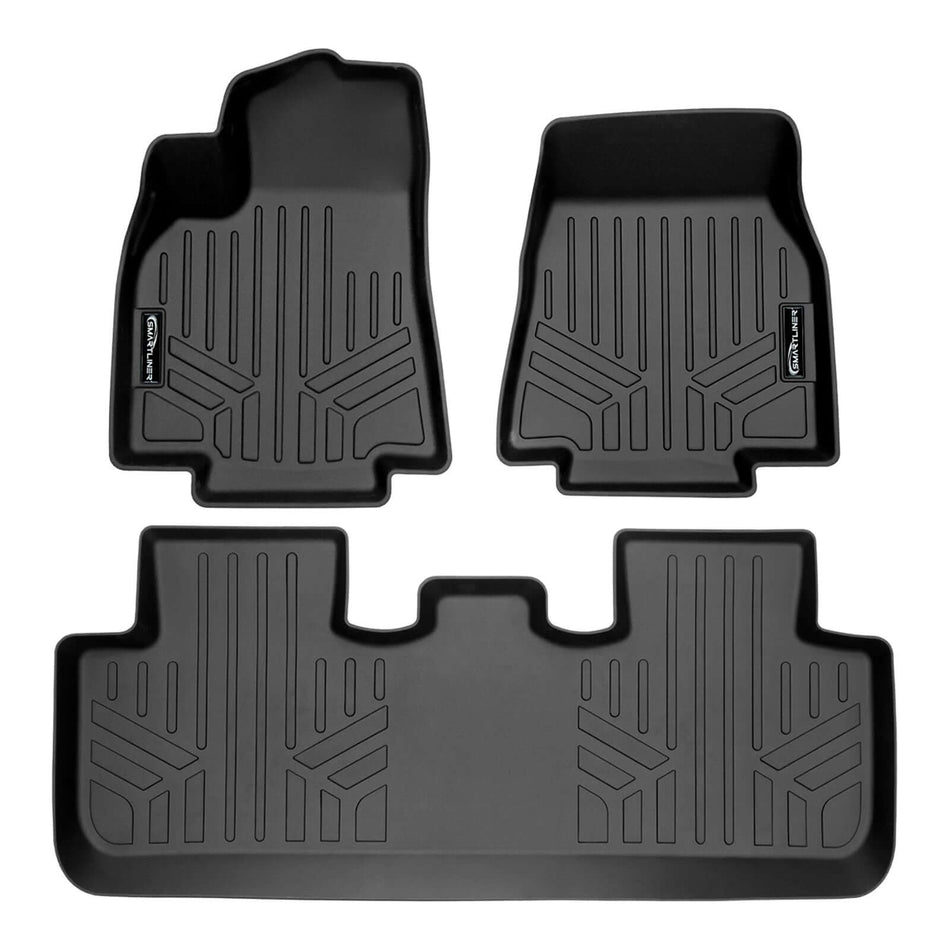 SMARTLINER 2020-2025 Tesla Model Y Floor Liners – 1st row & 2nd row liners