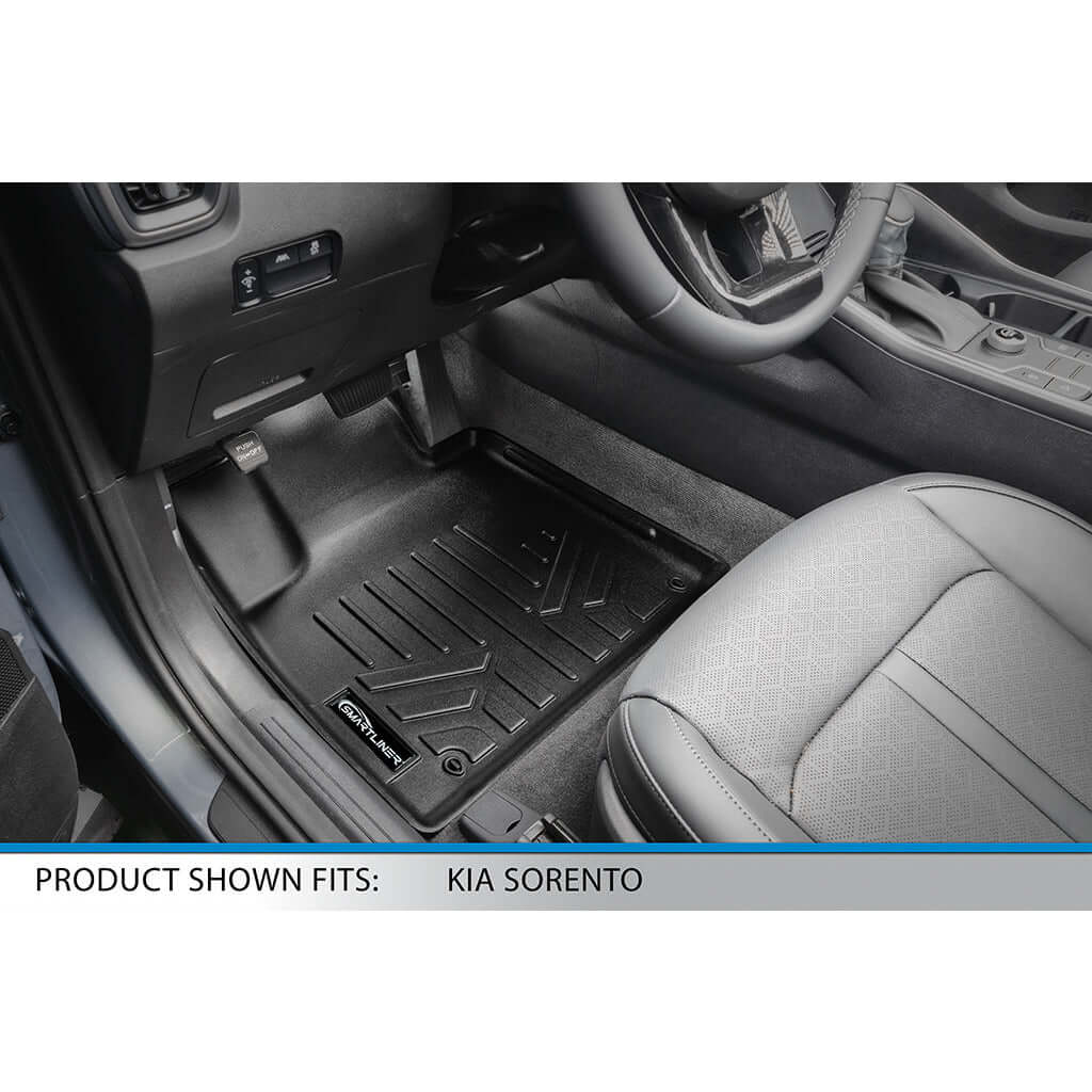 Smart Liner USA Motor Vehicle Interior Fittings SMARTLINER Custom Fit Floor Liners For 2021-2025 Kia Sorento (with 2nd Row Bucket Seats)