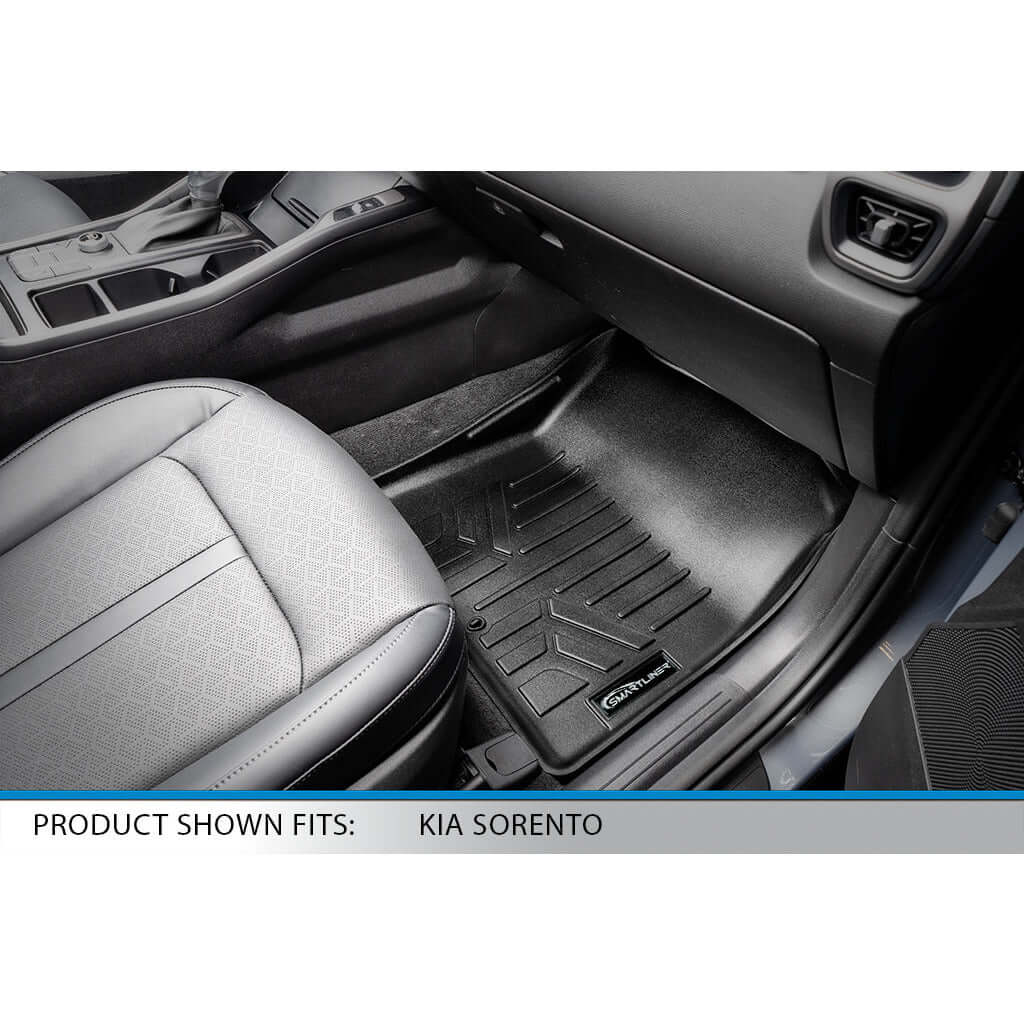 Smart Liner USA Motor Vehicle Interior Fittings SMARTLINER Custom Fit Floor Liners For 2021-2025 Kia Sorento (with 2nd Row Bucket Seats)