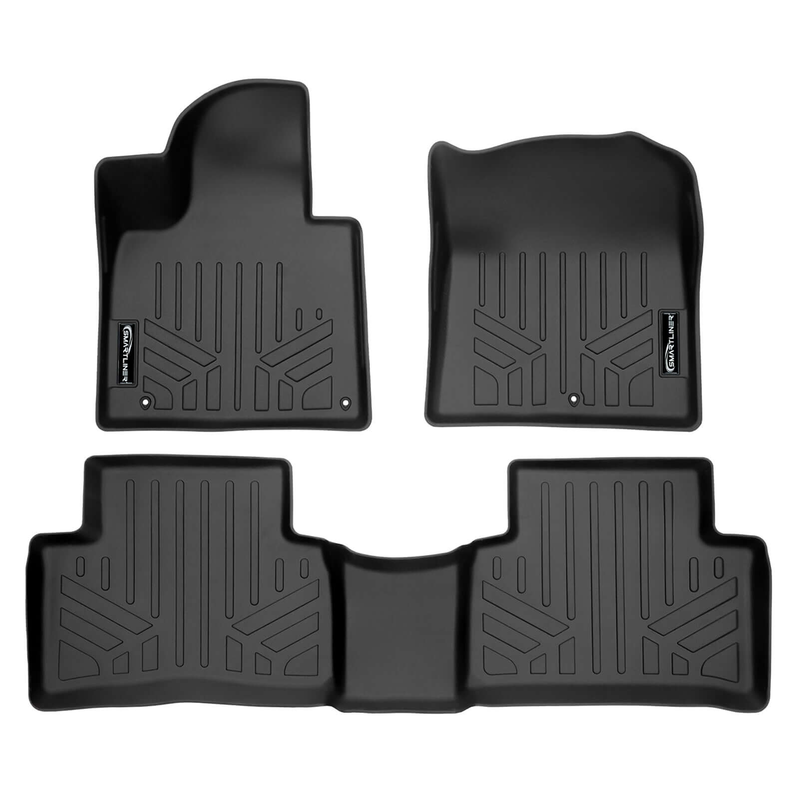 SMARTLINER Custom Fit Floor Liners For 2021-2025 Kia Sorento (with 2nd Row Bucket Seats)