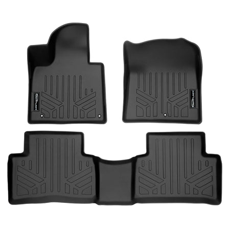 SMARTLINER 2021-2026 Kia Sorento Floor Liners (6 Passenger) – 1st row & 2nd row liners
