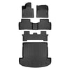 SMARTLINER Custom Fit Floor Liners For 2021-2025 Kia Sorento (with 2nd Row Bench Seat)