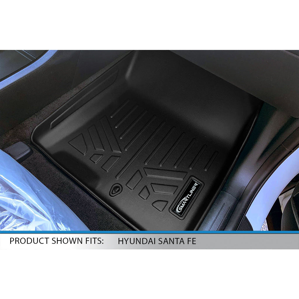 SMARTLINER Custom Fit Floor Liners For 2021-2023 Hyundai Santa Fe