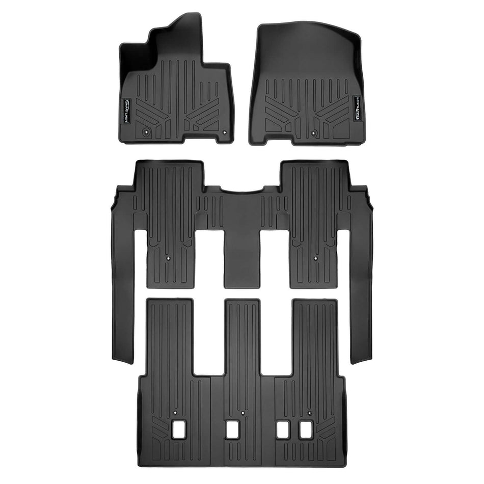 2022-2026 Kia Carnival Floor Liners|8 Passenger Models|SMARTLINER