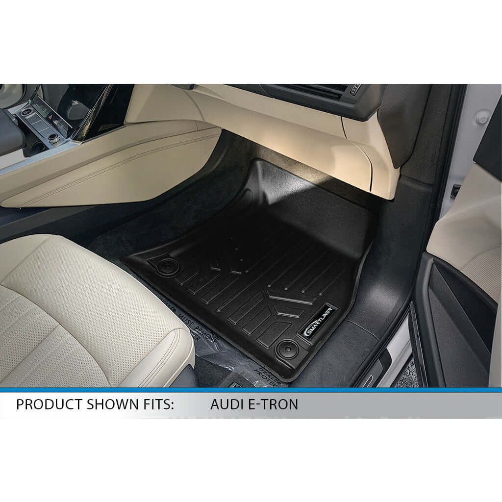 SMARTLINER Custom Fit Floor Liners For 2019-2025 Audi E-Tron / E-Tron Sportback (without 2nd Row Retention)