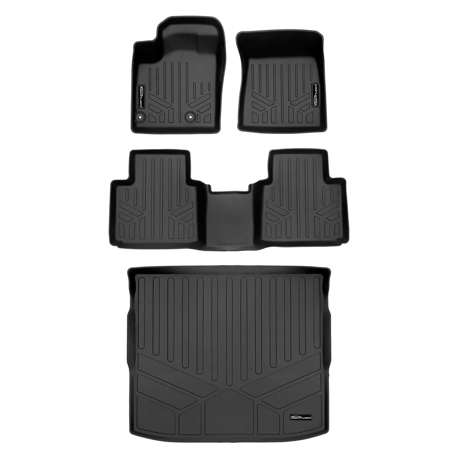 SMARTLINER Custom Fit Floor Liners For 2022-2025 Mitsubishi Outlander