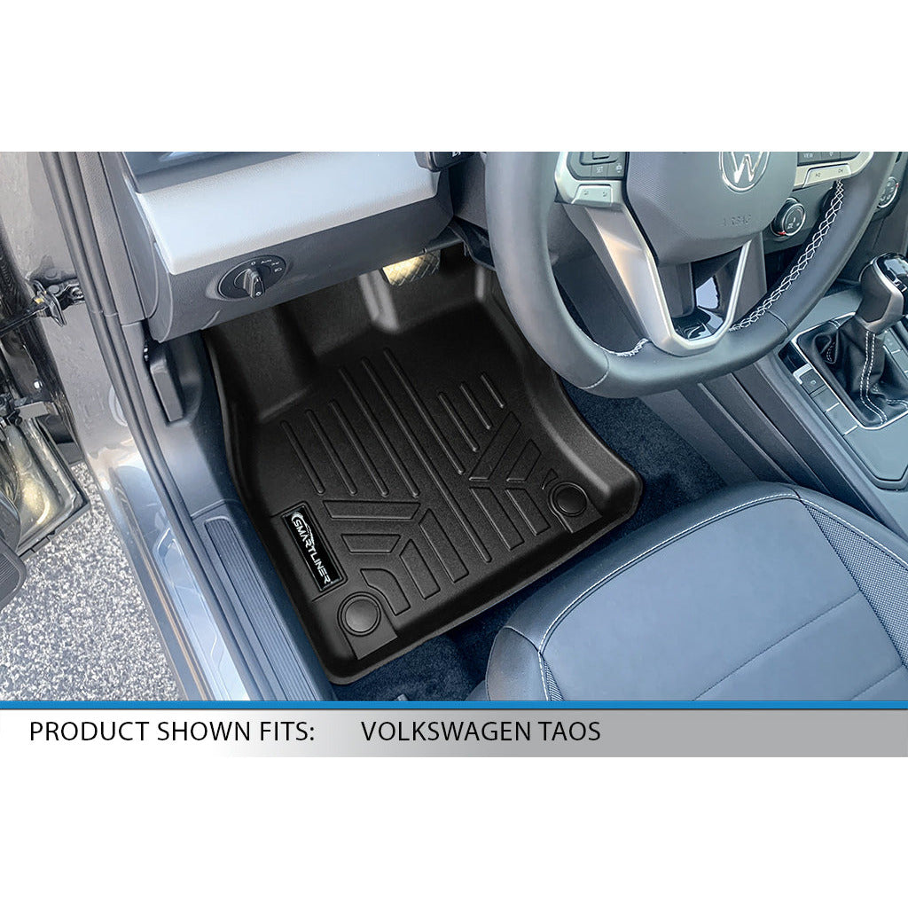SMARTLINER Custom Fit Floor Liners For 2022-2023 Volkswagen Taos (Only Fits FWD Models)
