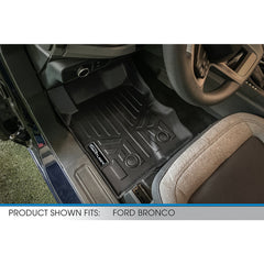 SMARTLINER Custom Fit Floor Liners For 2021-2024 Ford Bronco (4-Door)